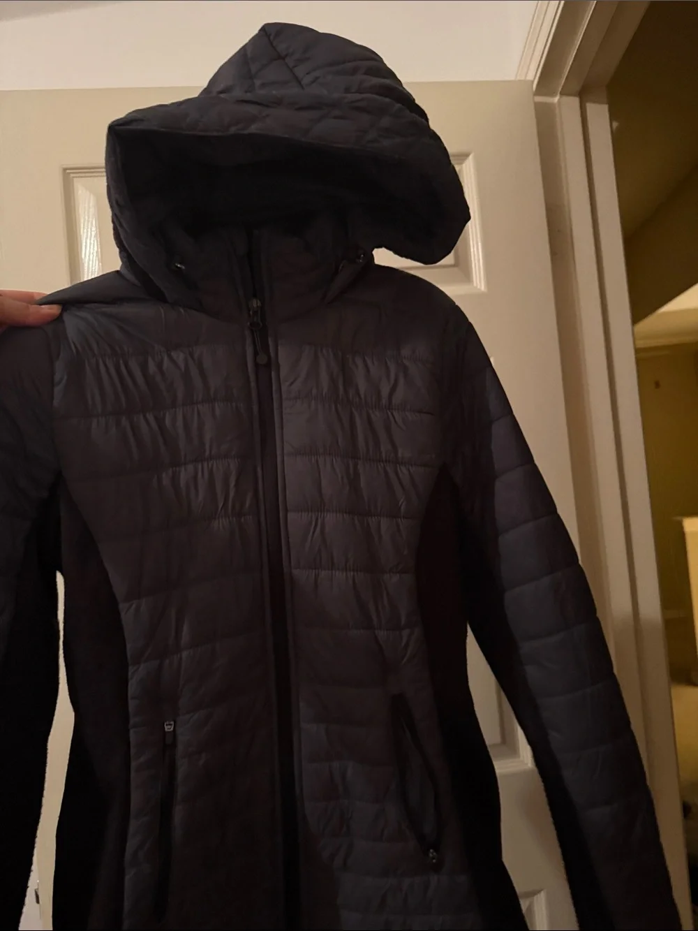Mondetta outdoor project Women's Quilted Hooded Jacket -